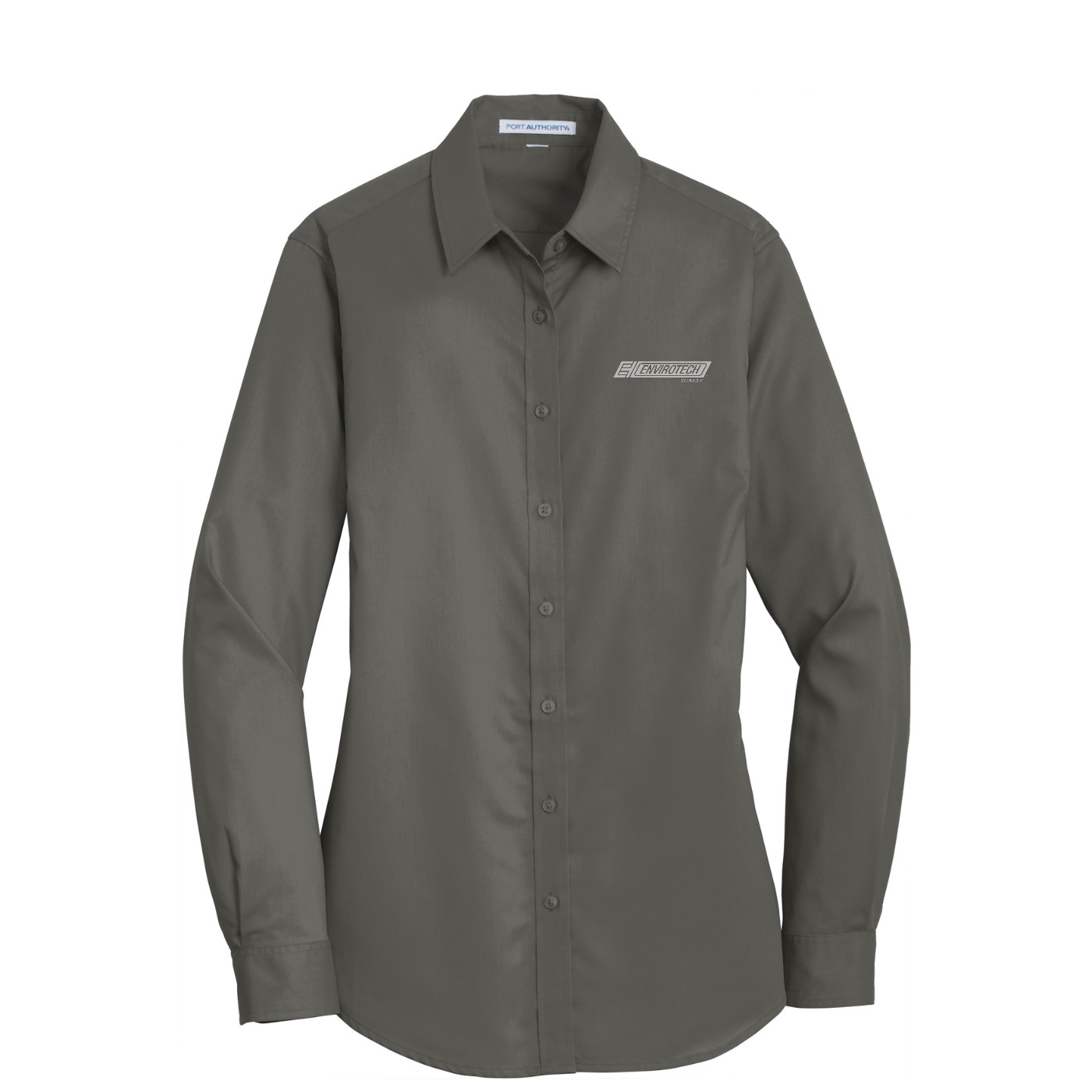 Port Authority Women's SuperPro Twill Shirt — Sterling Grey